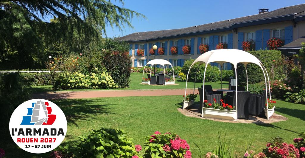 hotel la berteliere rouen jardins 